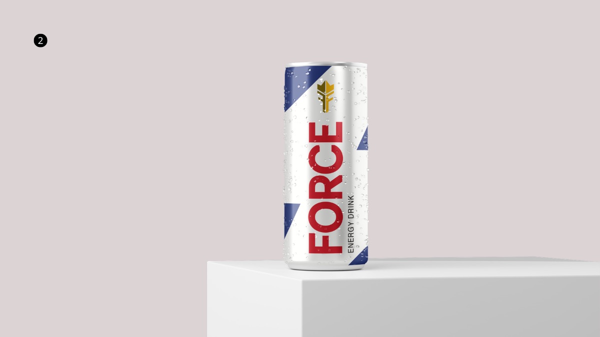Force Energy Drink, portfolio frame 6
