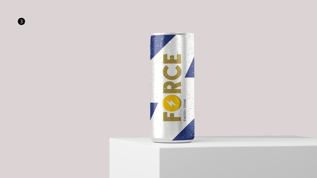 Force Energy Drink, portfolio frame 8