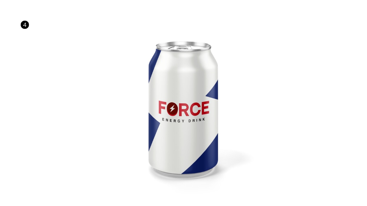 Force Energy Drink, portfolio frame 11