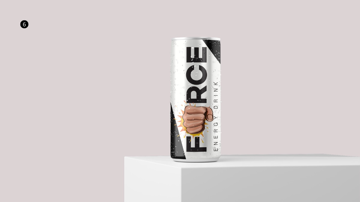 Force Energy Drink, portfolio frame 14
