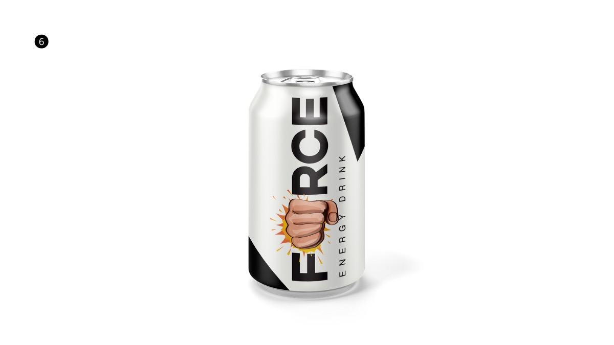 Force Energy Drink, portfolio frame 15