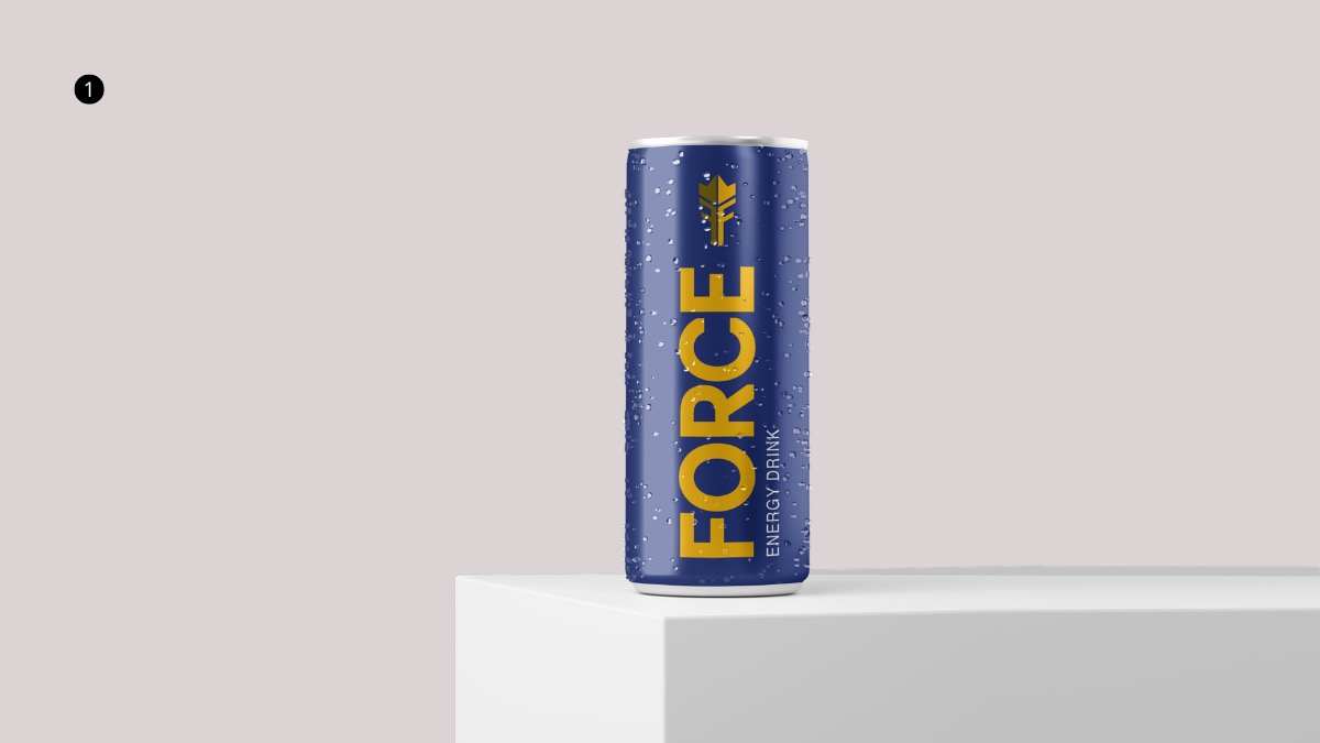 Force Energy Drink, portfolio frame 2