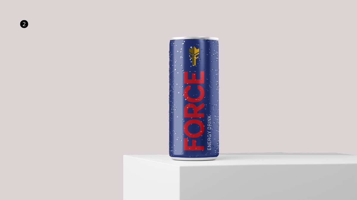 Force Energy Drink, portfolio frame 4