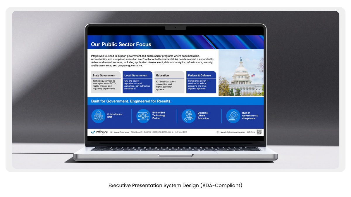 Infojini Brand Transformation, portfolio frame 18