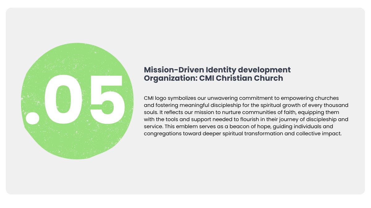 CMI Mission-Driven Identity, portfolio frame 1